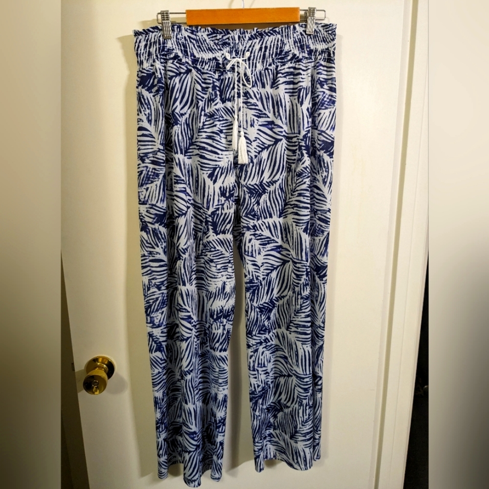 Westloop stretchy wide leg pants